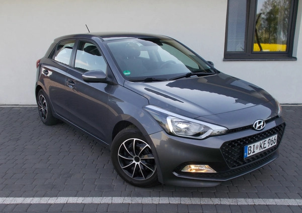 Hyundai i20 cena 29500 przebieg: 137121, rok produkcji 2015 z Czersk małe 92